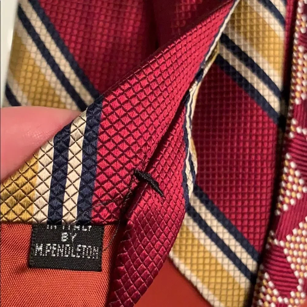 Vtg bundle of‎ 3 Hart Schaffner & Marx ties